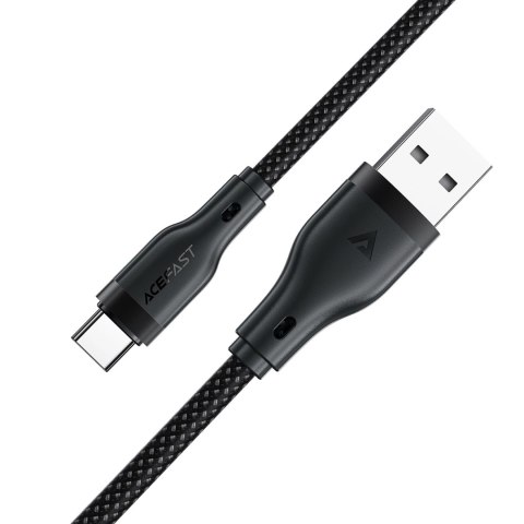 Kabel Acefast C8-04 USB-A / USB-C 3A 1.2m - czarny Kabel Acefast C8-04 USB-A / USB-C 3A 1.2m - czarny