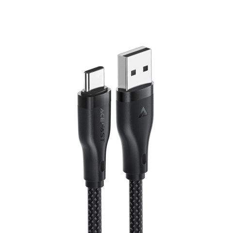 Kabel Acefast C8-04 USB-A / USB-C 3A 1.2m - czarny Kabel Acefast C8-04 USB-A / USB-C 3A 1.2m - czarny