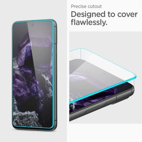 Szkło hartowane Spigen ALM Glas.tR na Google Pixel 8 - 2 szt. Szkło hartowane Spigen ALM Glas.tR na Google Pixel 8 - 2 szt.