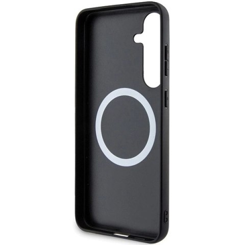 Etui BMW Carbon Tricolor Line MagSafe na Samsung Galaxy S24 - czarne Etui BMW Carbon Tricolor Line MagSafe na Samsung Galaxy S24 - czarne