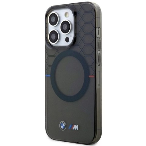 Etui BMW Pattern MagSafe na iPhone 13 Pro / 13 - szare Etui BMW Pattern MagSafe na iPhone 13 Pro / 13 - szare