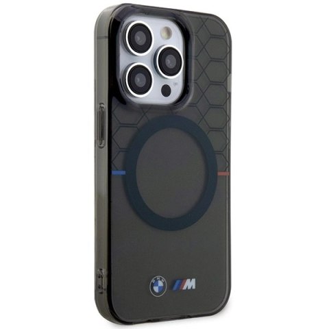 Etui BMW Pattern MagSafe na iPhone 13 Pro / 13 - szare Etui BMW Pattern MagSafe na iPhone 13 Pro / 13 - szare