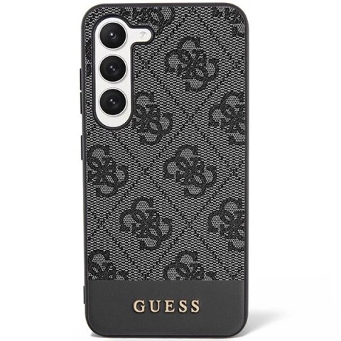 Etui Guess 4G Stripe Collection na Samsung Galaxy S24+ - czarne