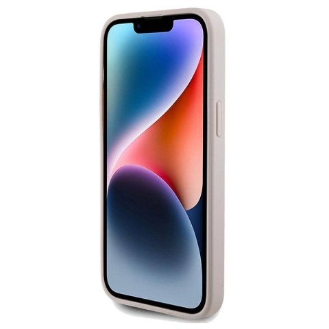 Etui Guess 4G Stripe Collection na iPhone 14 Pro - różowe