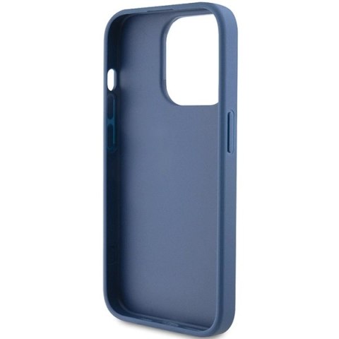 Etui Guess 4G Stripe Collection na iPhone 15 Pro Max - niebieskie