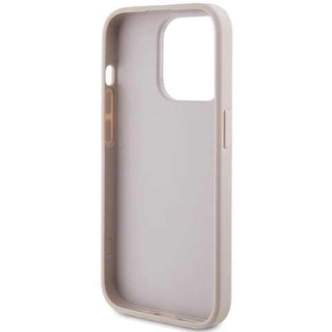 Etui Guess 4G Stripe Collection na iPhone 15 Pro - różowe