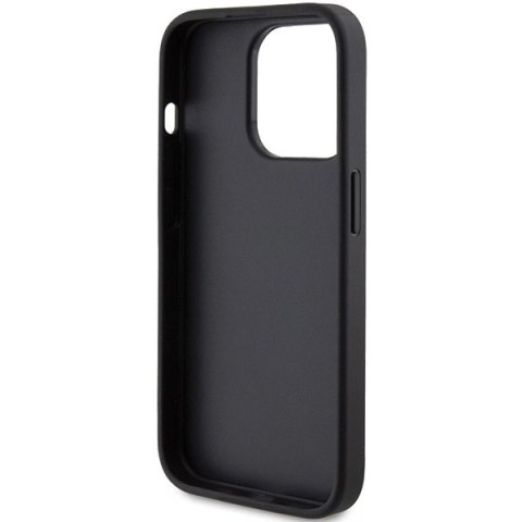 Etui Guess 4G Stripe Collection na iPhone 15 Pro - szare