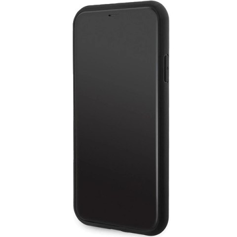 Etui Guess 4G Triangle Metal Logo na iPhone 11 / XR - czarne