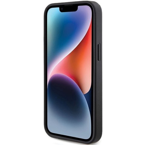 Etui Guess 4G Triangle Metal Logo na iPhone 13 Pro / iPhone 13 - czarne