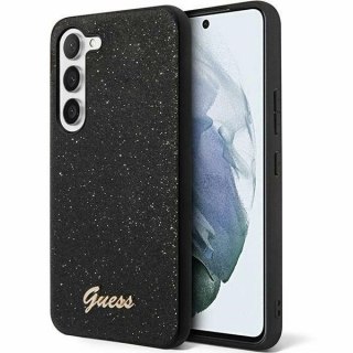 Etui Guess Glitter Script na Samsung Galaxy S24 - czarne