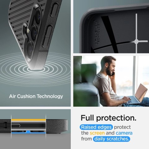 Etui Spigen Core Armor na Samsung Galaxy S24 - czarny mat Etui Spigen Core Armor na Samsung Galaxy S24 - czarny mat