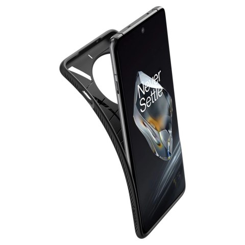 Etui Spigen Liquid Air na OnePlus 12 - czarne Etui Spigen Liquid Air na OnePlus 12 - czarne