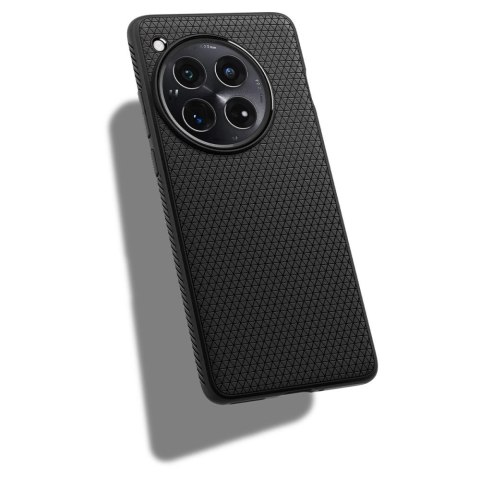 Etui Spigen Liquid Air na OnePlus 12 - czarne Etui Spigen Liquid Air na OnePlus 12 - czarne