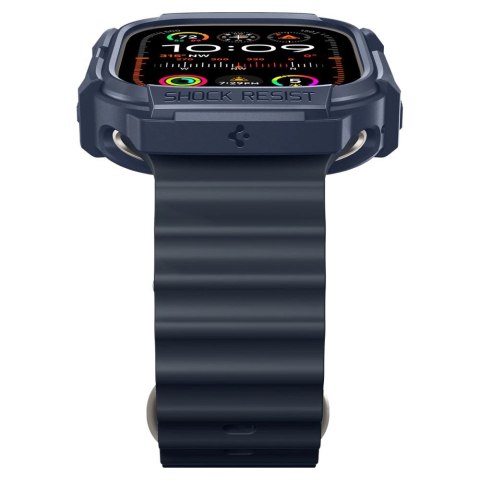 Etui Spigen Rugged Armor na Apple Watch Ultra 1 / 2 (49 mm) - granatowe Etui Spigen Rugged Armor na Apple Watch Ultra 1 / 2 (49 mm) - granatowe