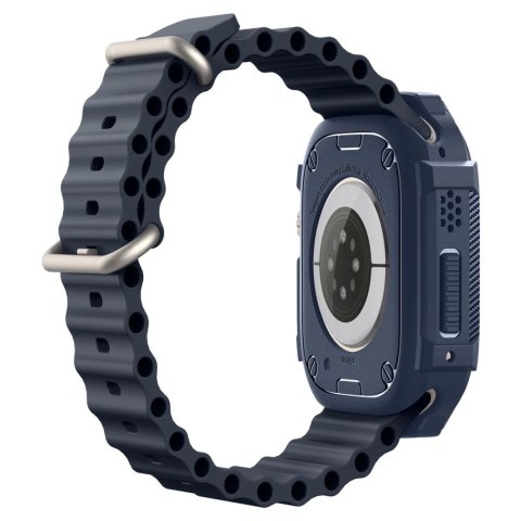 Etui Spigen Rugged Armor na Apple Watch Ultra 1 / 2 (49 mm) - granatowe Etui Spigen Rugged Armor na Apple Watch Ultra 1 / 2 (49 mm) - granatowe