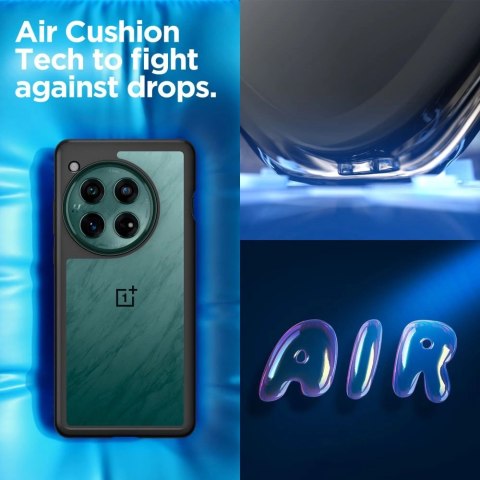 Etui Spigen Ultra Hybrid na OnePlus 12 - czarny mat Etui Spigen Ultra Hybrid na OnePlus 12 - czarny mat