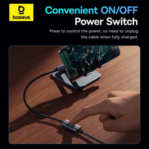 Kabel Baseus High Definition Series BS-OH139 USB-C / DP 8K PD 100W 1.5m - czarny Kabel Baseus High Definition Series BS-OH139 USB-C / DP 8K PD 100W 1.5m - czarny