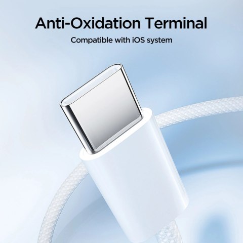 Kabel Joyroom Ben Series S-A45 USB-C / USB-C 60W 1 m - biały