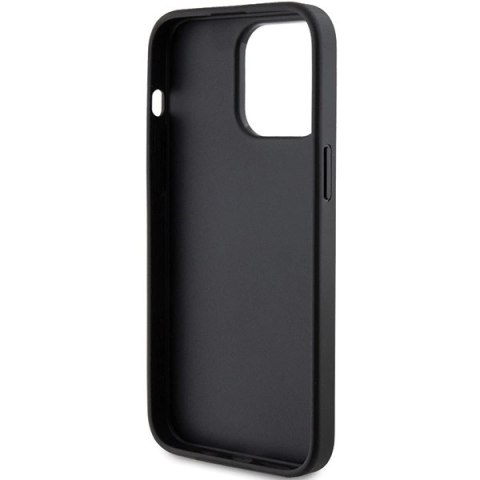 Etui Guess 4G Stripe Collection na iPhone 15 Pro Max - szare