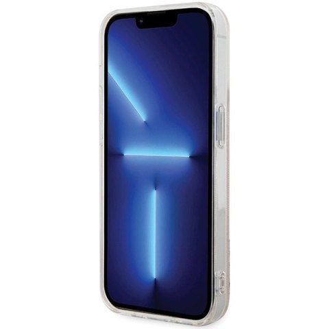 Etui Guess IML 4G MagSafe na iPhone 15 Pro Max - różowe