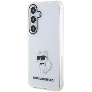 Etui Karl Lagerfeld IML Choupette na Samsung Galaxy S24+ - przezroczyste