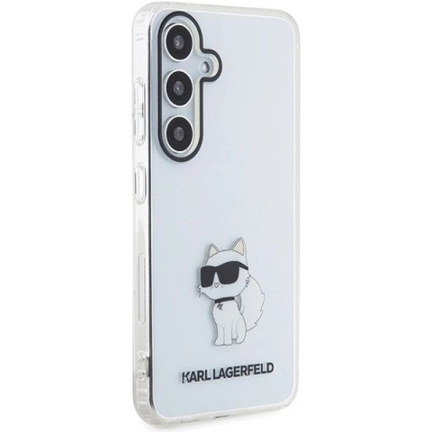 Etui Karl Lagerfeld IML Choupette na Samsung Galaxy S24+ - przezroczyste