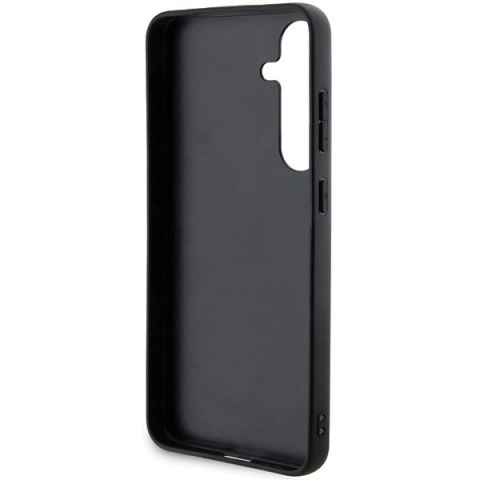 Etui Karl Lagerfeld Saffiano Karl&Choupette Metal Pin na Samsung Galaxy S24 - czarne