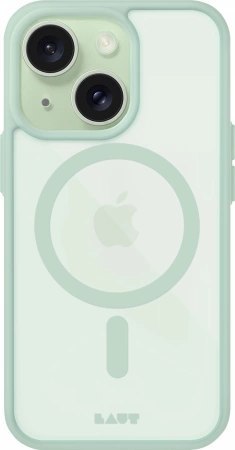 Etui LAUT Huex Protect z MagSafe do iPhone 13 / 14 / 15 - miętowe