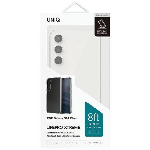 Etui UNIQ LifePro Xtreme na Samsung Galaxy S24+ - przezroczyste Etui UNIQ LifePro Xtreme na Samsung Galaxy S24+ - przezroczyste