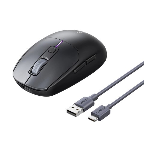 Mysz komputerowa Ugreen MU103 Bluetooth 5.0 / odbiornik USB 2.4GHz - czarna Mysz komputerowa Ugreen MU103 Bluetooth 5.0 / odbiornik USB 2.4GHz - czarna