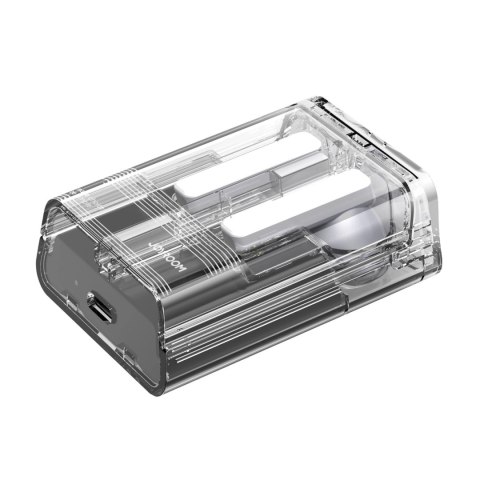 Słuchawki bezprzewodowe TWS Joyroom JR-TC1 IceLens Series ze światłami LED - czarne Słuchawki bezprzewodowe TWS Joyroom JR-TC1 IceLens Series ze światłami LED - czarne