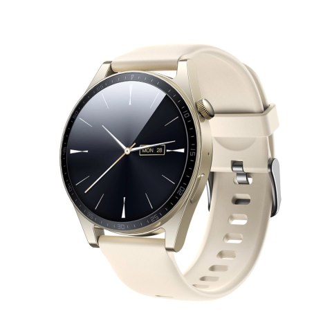 Smartwatch Joyroom Classic Series JR-FC2 z funkcją odbierania połączeń / ochroną IP68 - złoty Smartwatch Joyroom Classic Series JR-FC2 z funkcją odbierania połączeń / ochroną IP68 - złoty