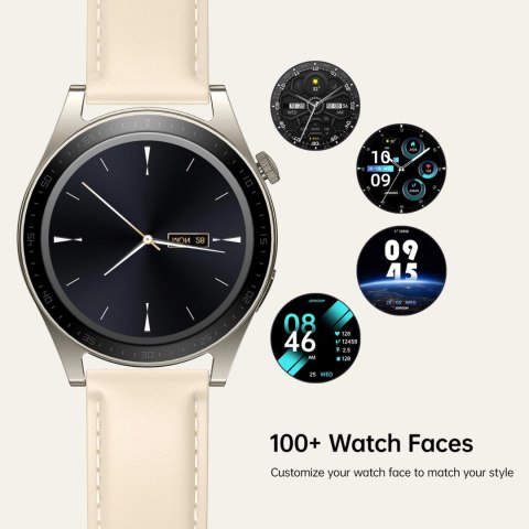 Smartwatch Joyroom Classic Series JR-FC2 z funkcją odbierania połączeń / ochroną IP68 - złoty Smartwatch Joyroom Classic Series JR-FC2 z funkcją odbierania połączeń / ochroną IP68 - złoty