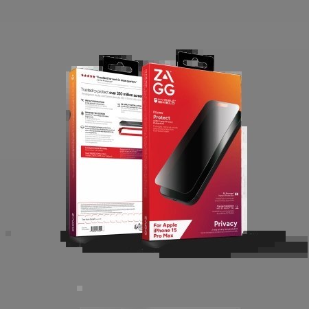Szkło prywatyzujące ZAGG InvisibleShield Glass Elite Privacy do iPhone 15 Pro Max Szkło prywatyzujące ZAGG InvisibleShield Glass Elite Privacy do iPhone 15 Pro Max