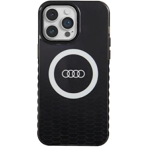 Etui Audi IML Big Logo MagSafe na iPhone 14 Pro Max - czarne Etui Audi IML Big Logo MagSafe na iPhone 14 Pro Max - czarne