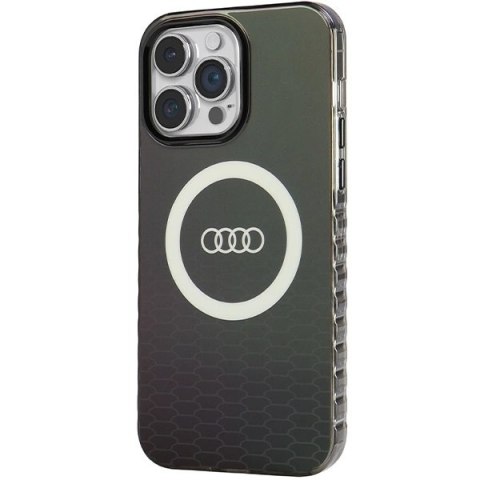Etui Audi IML Big Logo MagSafe na iPhone 14 Pro Max - czarne Etui Audi IML Big Logo MagSafe na iPhone 14 Pro Max - czarne