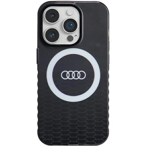 Etui Audi IML Big Logo MagSafe na iPhone 14 Pro - czarne Etui Audi IML Big Logo MagSafe na iPhone 14 Pro - czarne