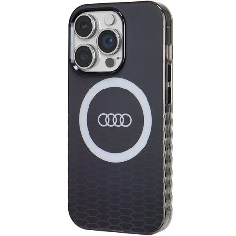 Etui Audi IML Big Logo MagSafe na iPhone 14 Pro - czarne Etui Audi IML Big Logo MagSafe na iPhone 14 Pro - czarne