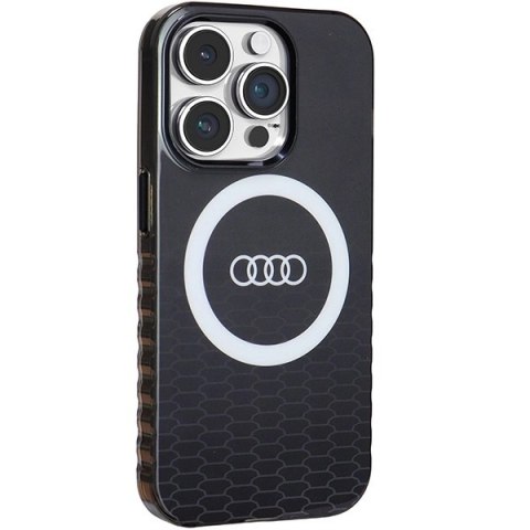 Etui Audi IML Big Logo MagSafe na iPhone 14 Pro - czarne Etui Audi IML Big Logo MagSafe na iPhone 14 Pro - czarne