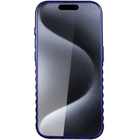 Etui Audi IML Big Logo MagSafe na iPhone 15 Pro - niebieskie Etui Audi IML Big Logo MagSafe na iPhone 15 Pro - niebieskie