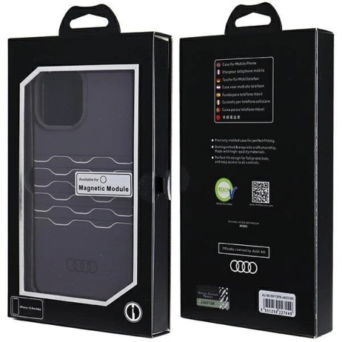 Etui Audi IML MagSafe na iPhone 13 Pro Max - czarne