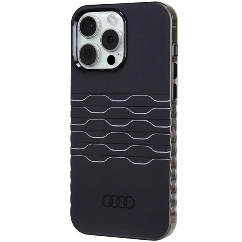 Etui Audi IML MagSafe na iPhone 15 Pro Max - czarne