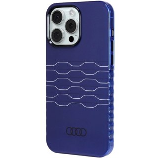 Etui Audi IML MagSafe na iPhone 15 Pro Max - niebieskie