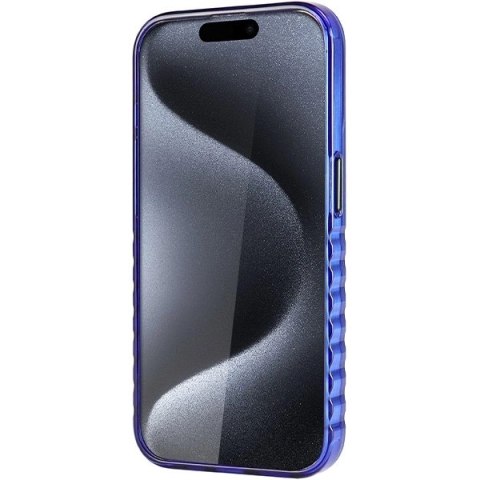 Etui Audi IML MagSafe na iPhone 15 Pro Max - niebieskie