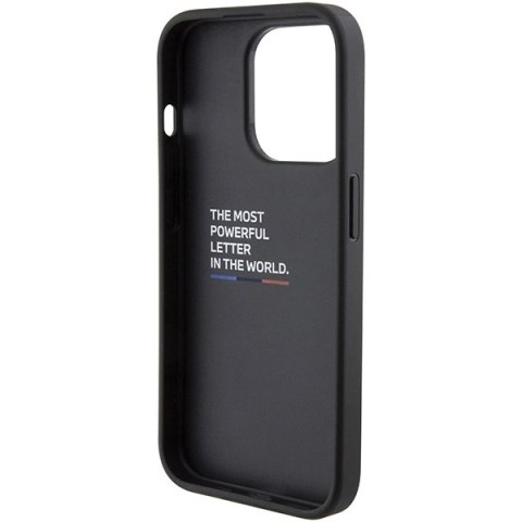 Etui BMW M Grip Stand Bicolor na iPhone 15 Pro - granatowe Etui BMW M Grip Stand Bicolor na iPhone 15 Pro - granatowe