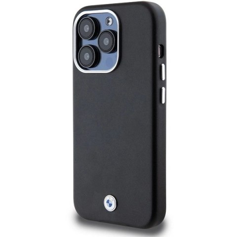 Etui BMW Signature Wrapped Metal MagSafe na iPhone 14 Pro - czarne Etui BMW Signature Wrapped Metal MagSafe na iPhone 14 Pro - czarne