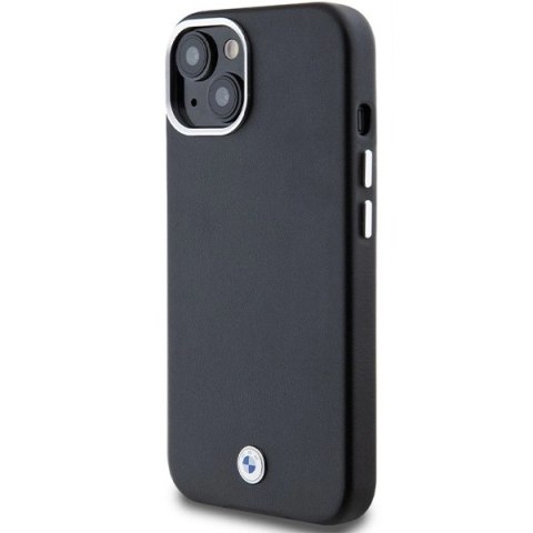 Etui BMW Signature Wrapped Metal MagSafe na iPhone 15 / 14 / 13 - czarne Etui BMW Signature Wrapped Metal MagSafe na iPhone 15 / 14 / 13 - czarne