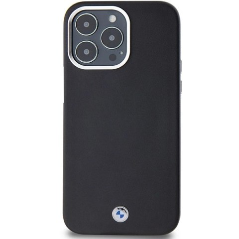 Etui BMW Signature Wrapped Metal MagSafe na iPhone 15 Pro Max - czarne Etui BMW Signature Wrapped Metal MagSafe na iPhone 15 Pro Max - czarne