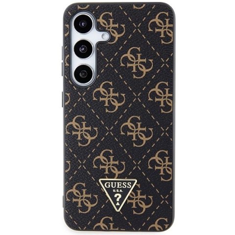 Etui Guess 4G Triangle na Samsung Galaxy S24+ - czarne Etui Guess 4G Triangle na Samsung Galaxy S24+ - czarne