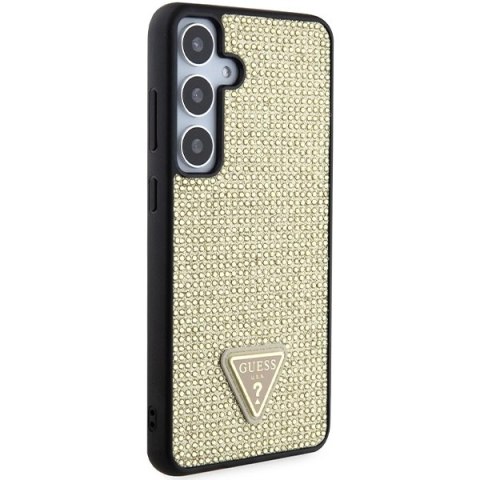 Etui Guess Rhinestone Triangle na Samsung Galaxy S24+ - złote